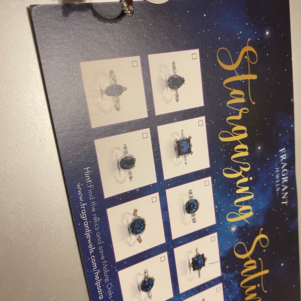 Fragrant Jewels Stargazing Satin Ring Swarovski 8 - Picture 2 of 5